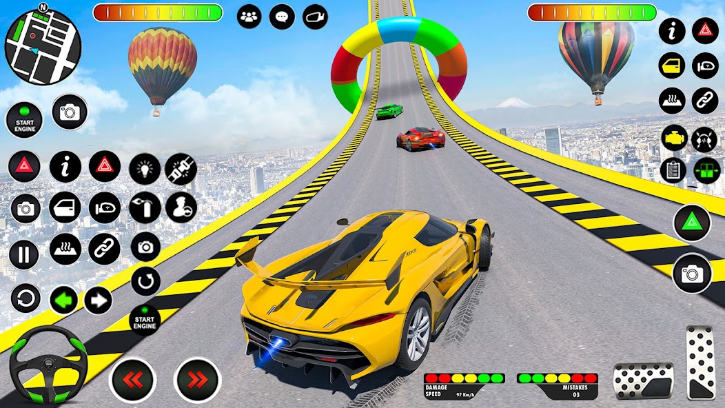 Ramp car games-Racing Stunts