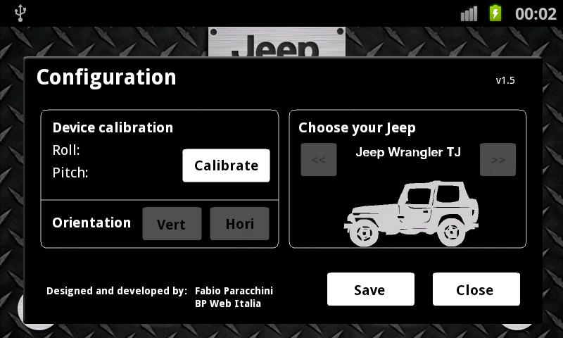 Jeep Inclinometer