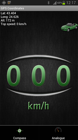 GPS Speedometer with HUD