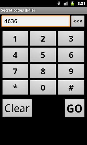 Secret Codes Dialer