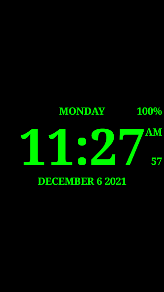 Digital Clock Live Wallpaper-7