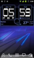 Honeycomb Weather Clock Widget