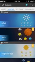 Star style weather iconset