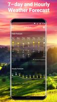 Home screen clock and weather,world weather radar