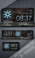 Z-Neon Theme GO Weather EX