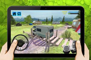 Camping RV Caravan Parking 3D