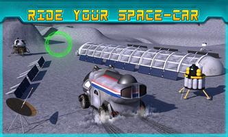 Space Moon Rover Simulator 3D