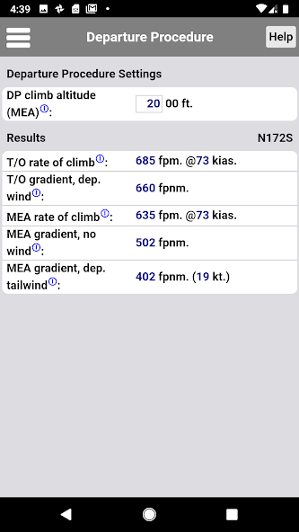 C172 Performance