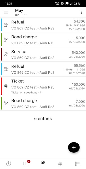 Logbook  - TripTracker