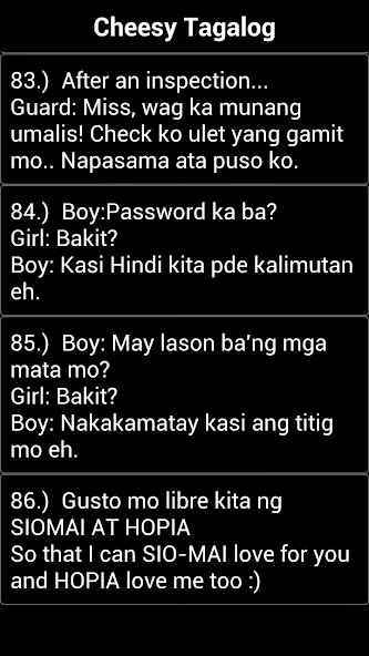 Pinoy Pick Up Lines Boom!!