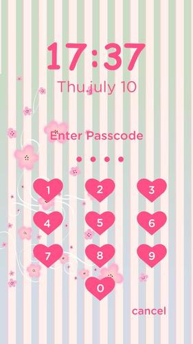 Pink Love DIY Locker theme