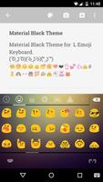 Material Black Emoji Keyboard