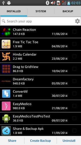 Share & Backup Apk