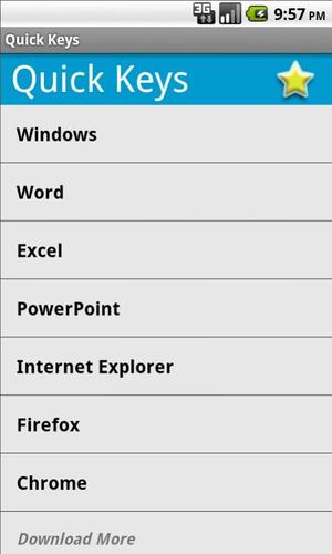 QuickKeys - Keyboard Shortcuts