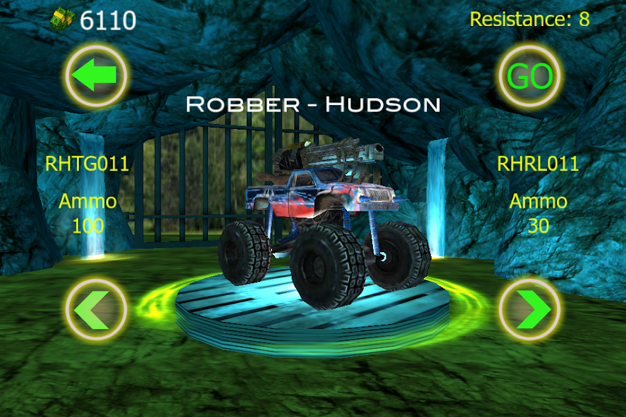 Crazy Monster Truck Fighter -