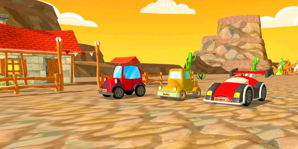 Cartoon Car Racing