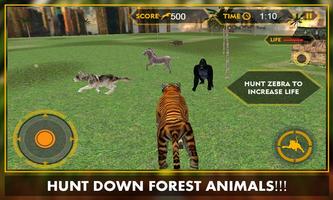 Wild Jungle Tiger Attack Sim