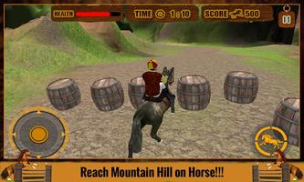 Wild Horse Rider Hill horse race 3D