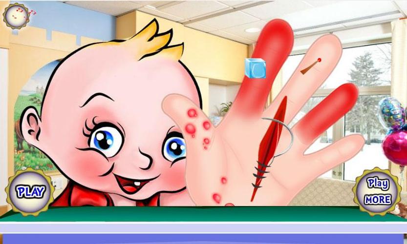 Baby Hand Injury Doctor Games