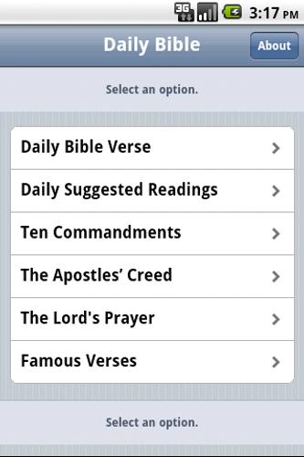 Free Daily Bible