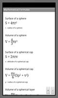 Mathematical Formulas