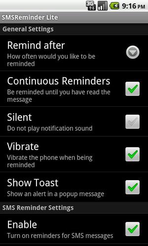 SMS Reminder Lite