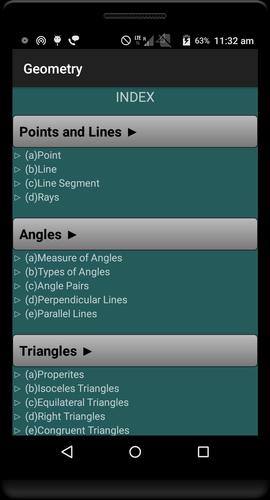 Geometry Formulas