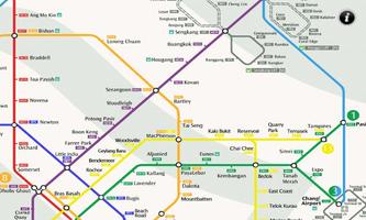 Singapore MRT Route