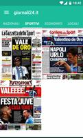 Italian Newspaper Front Pages