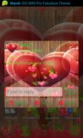 Fabulous Hearts - GO SMS Theme