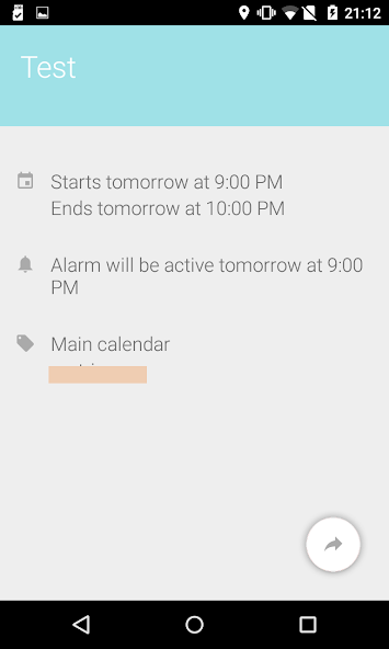 Events Notifier for Calendar