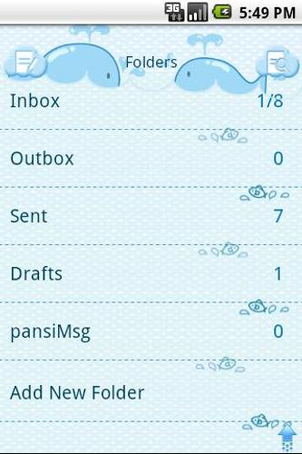 EasySMS Little Fish theme