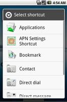 APN Settings Shortcut