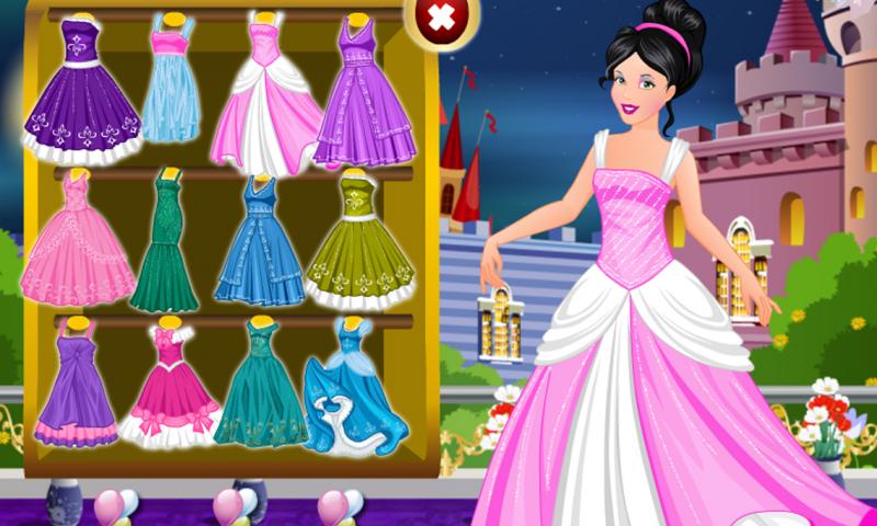 Cinderella dressup - girl game