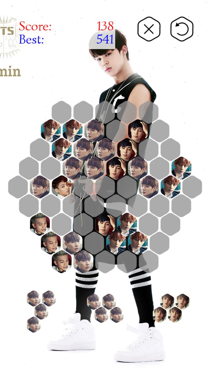 BTS hexagon