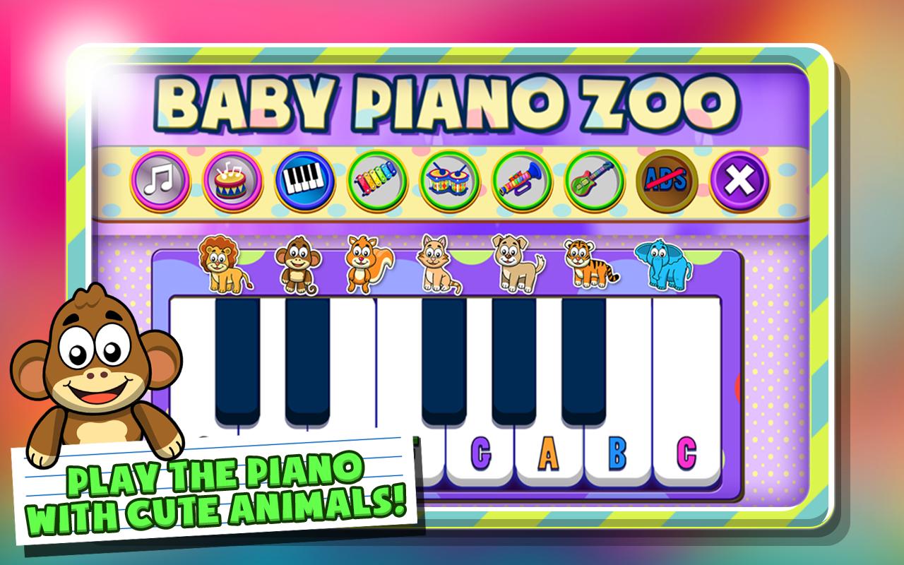 Baby Piano Zoo Animals & Music