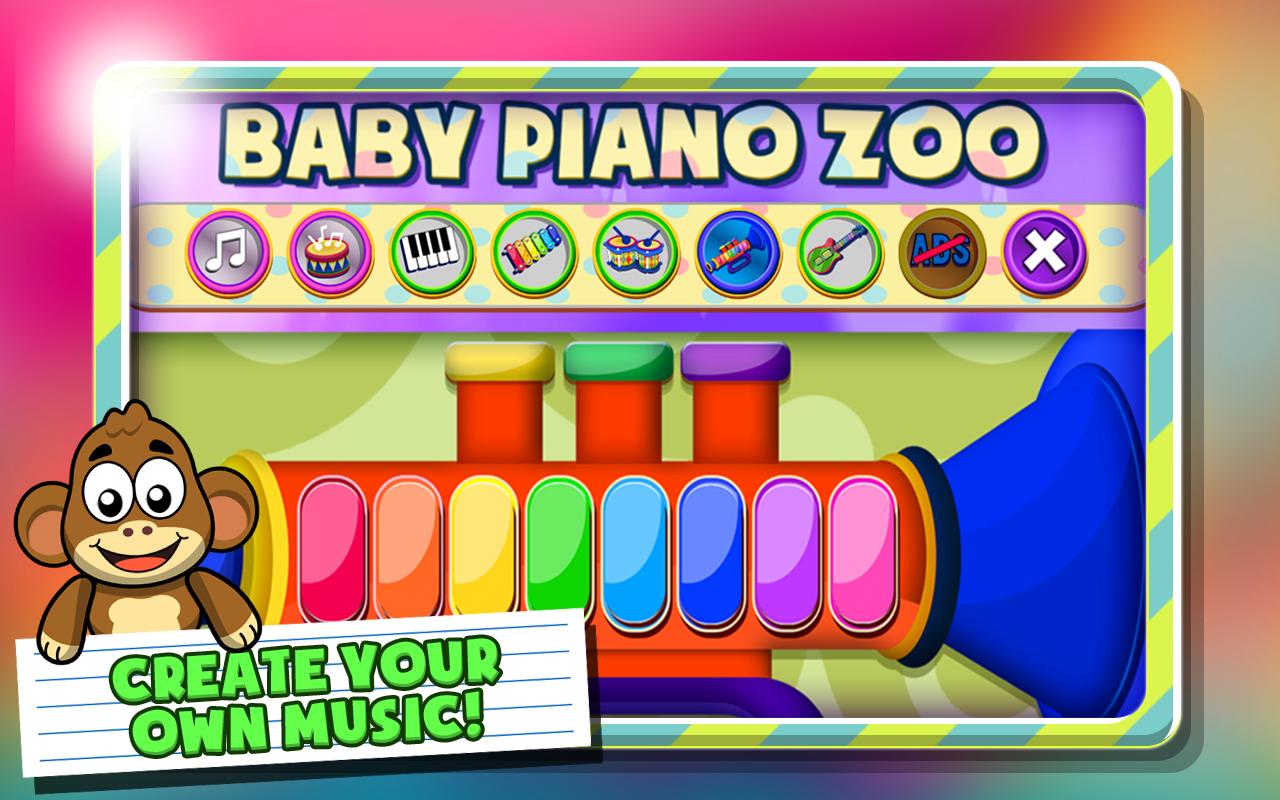 Baby Piano Zoo Animals & Music