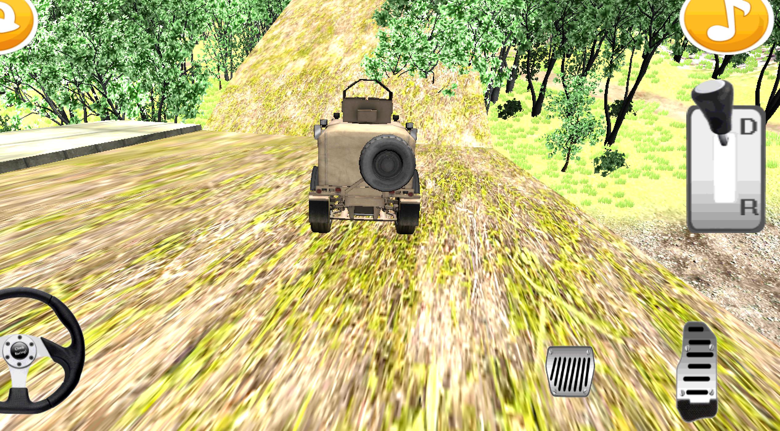 Military 4x4 Hill Climb Racing