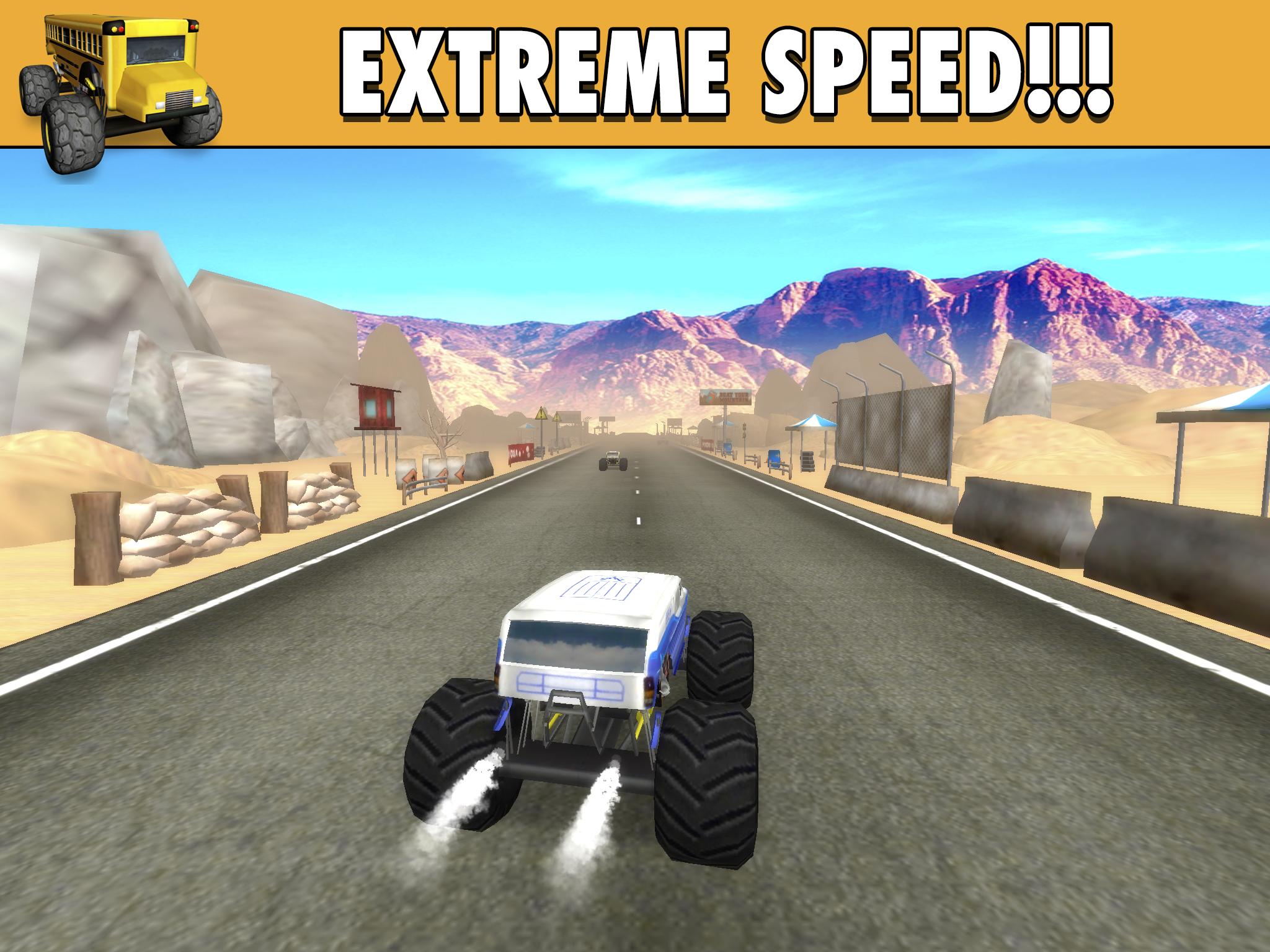 Furious Monster Trucks Racing