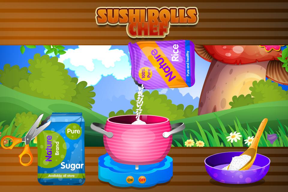 Sushi Rolls - Cooking Game