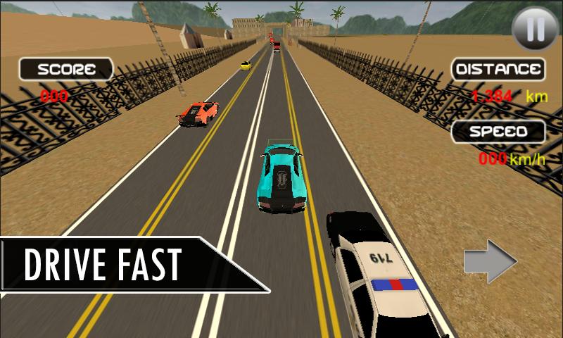 Drag Traffic Racer 3D