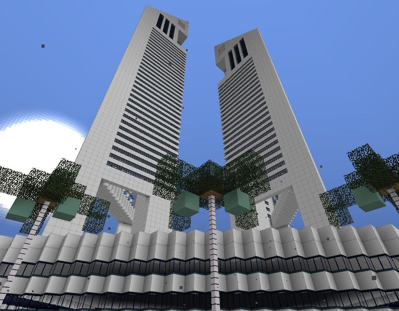 Perfect Tower City Minecraft