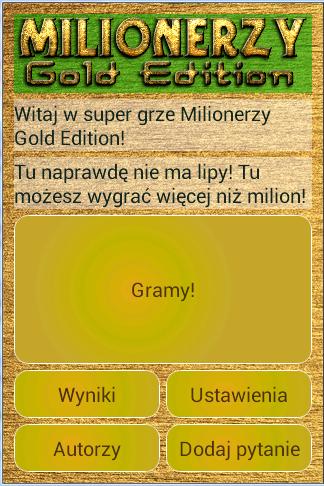 Milionerzy Gold Edition