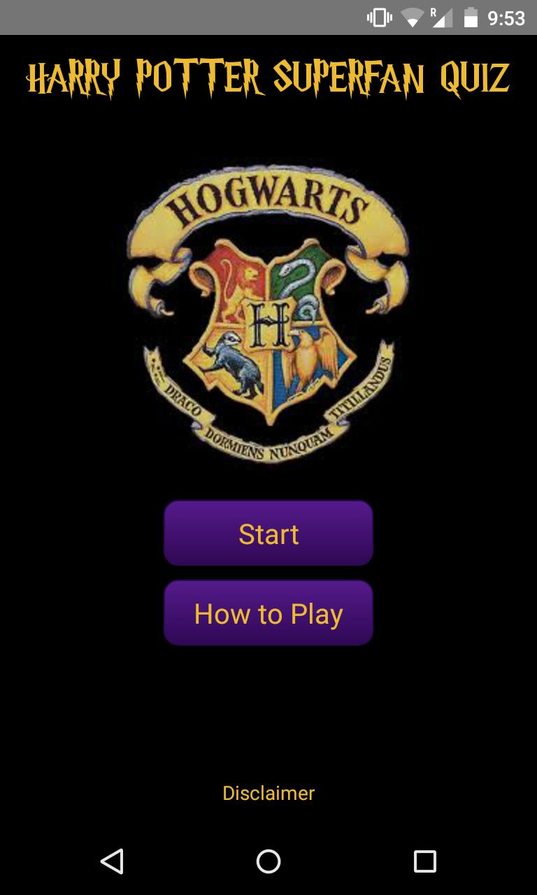 Quiz for Harry Potter fans