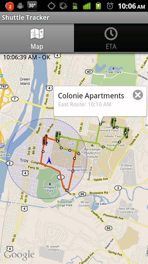 RPI Shuttle Tracker