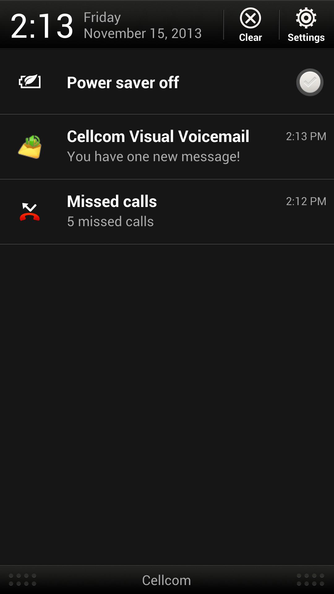 Cellcom Visual Voicemail