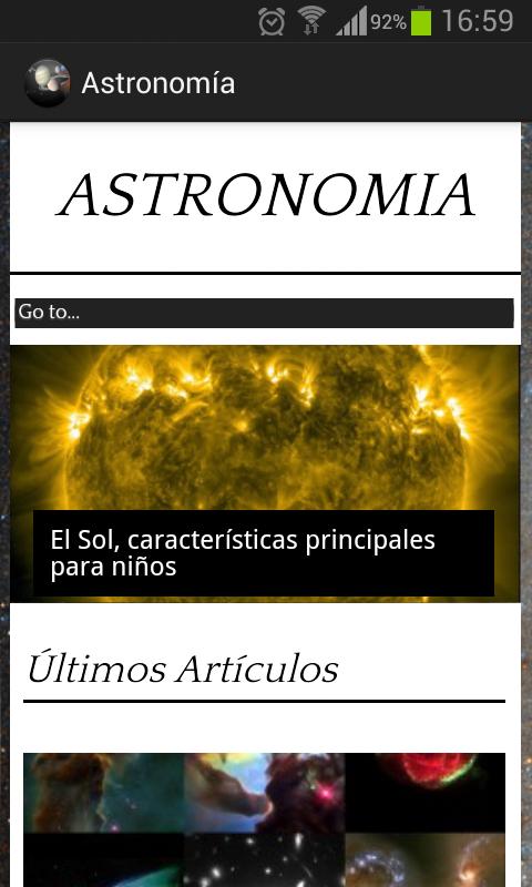 Astronomy App