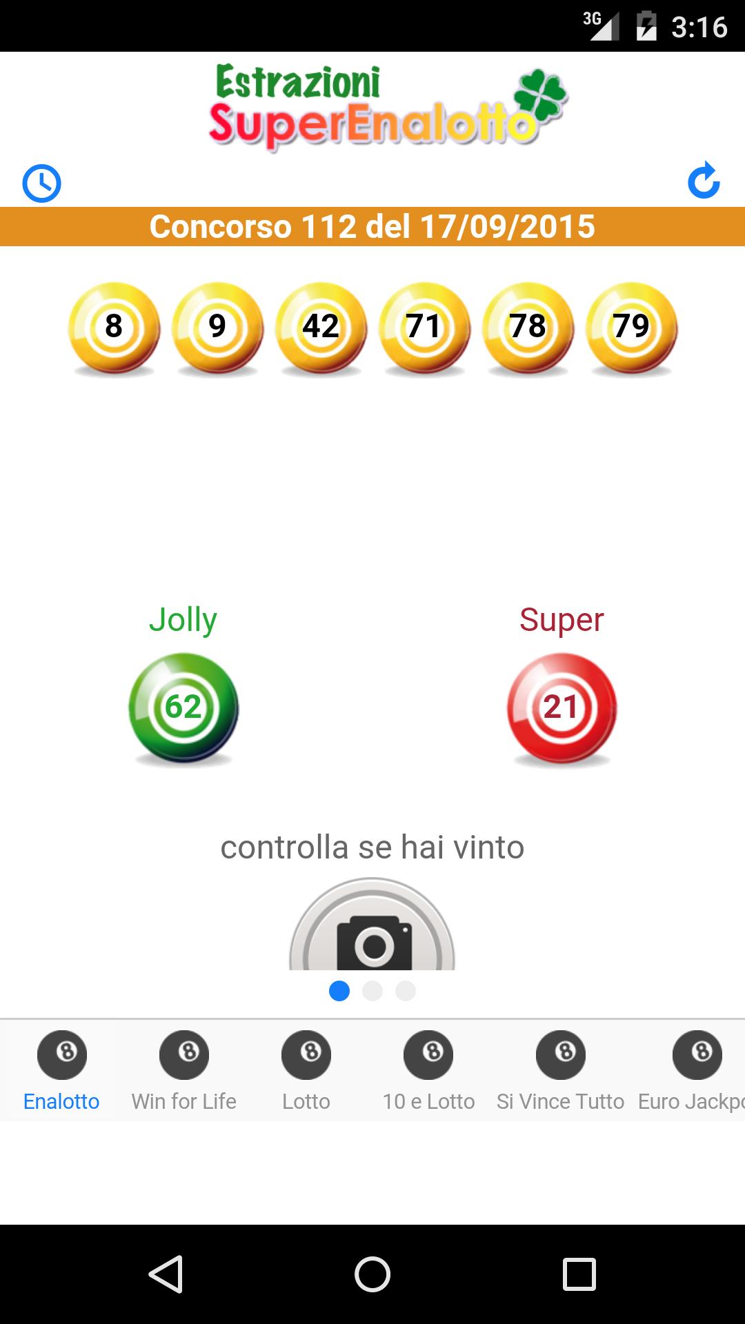 Estrazioni Lotto