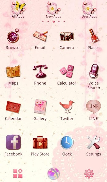 Colorful Theme Precious Pinks