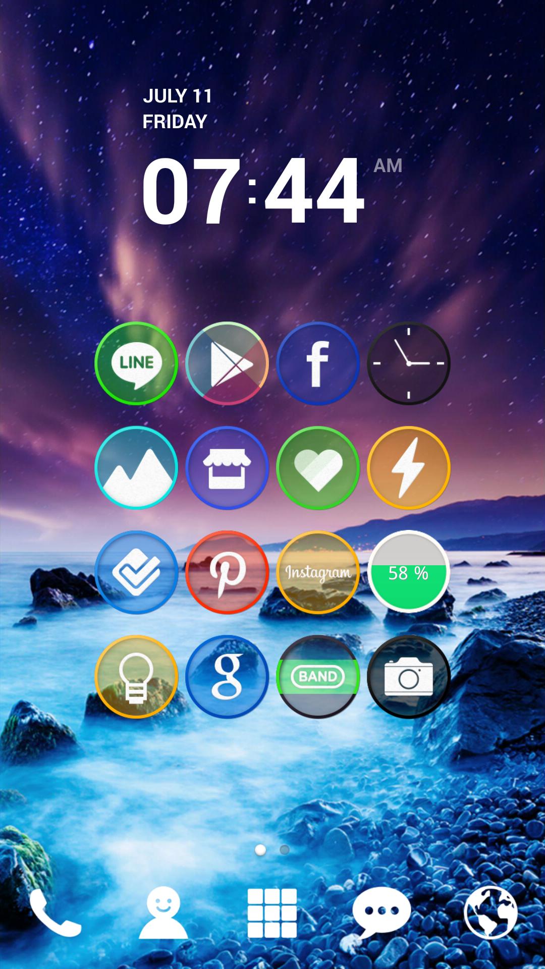 New on color dodol theme